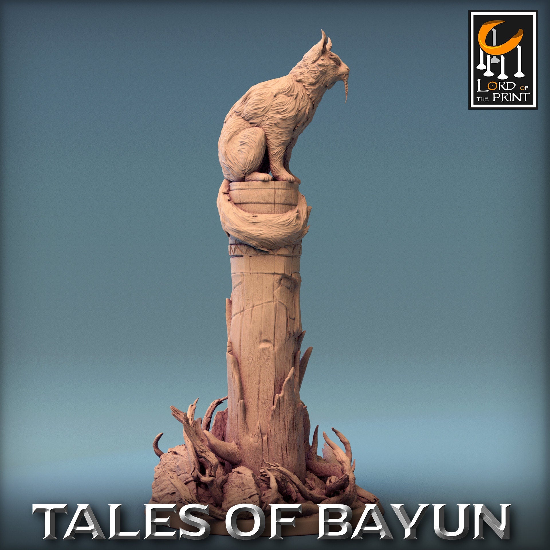 Bayun Cat | Aussie 3D Printed Miniatures and Terrain