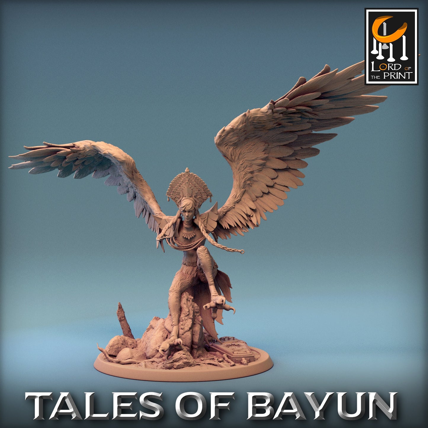 Harpies, Multiple Pose Options | Aussie 3D Printed Miniatures and Terrain