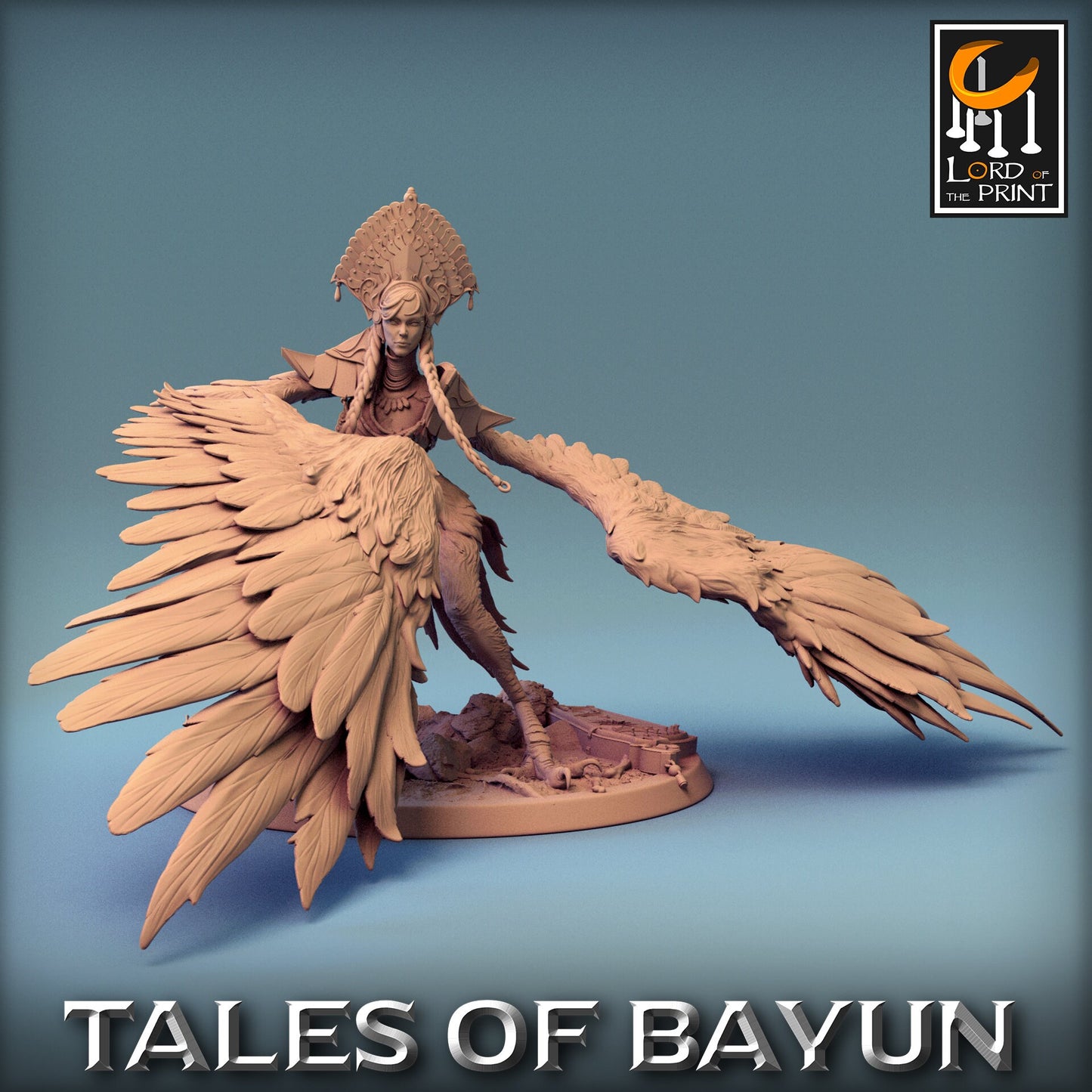 Harpies, Multiple Pose Options | Aussie 3D Printed Miniatures and Terrain
