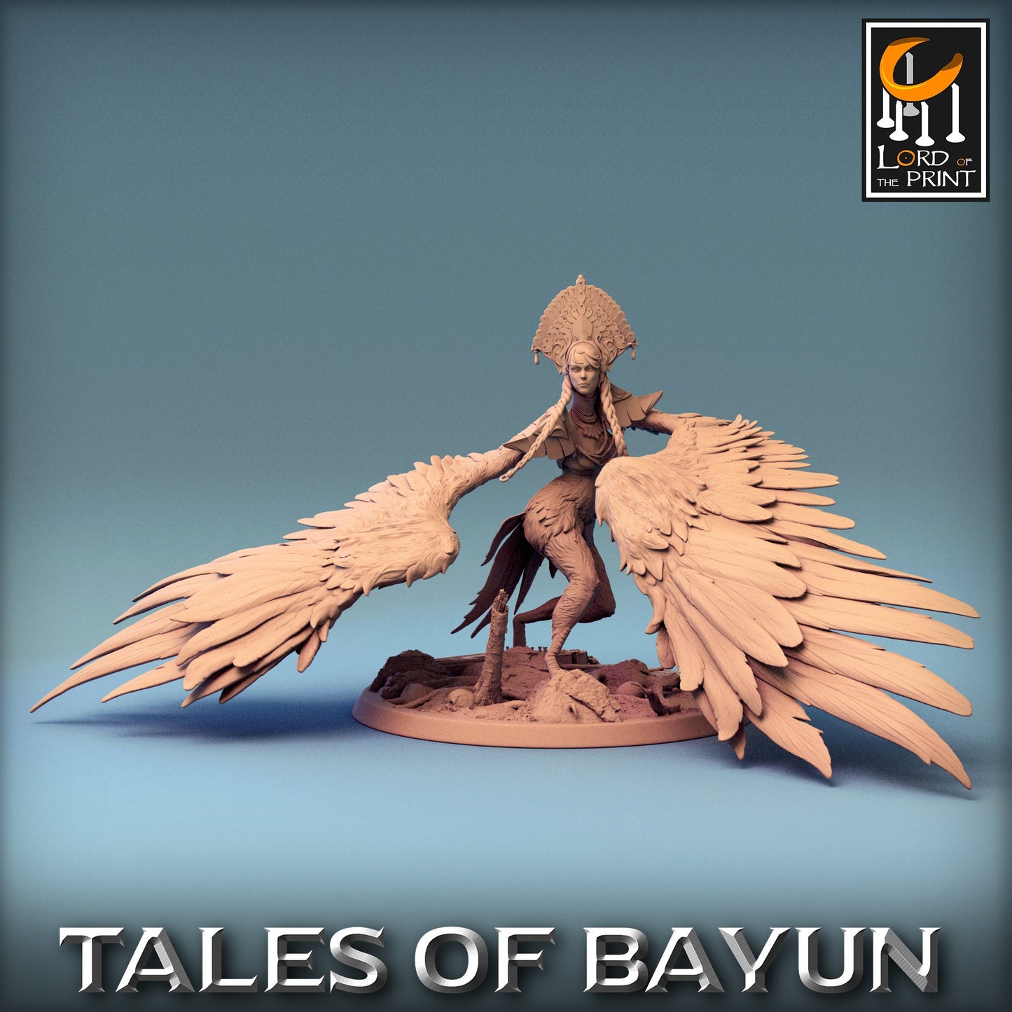 Harpies, Multiple Pose Options | Aussie 3D Printed Miniatures and Terrain