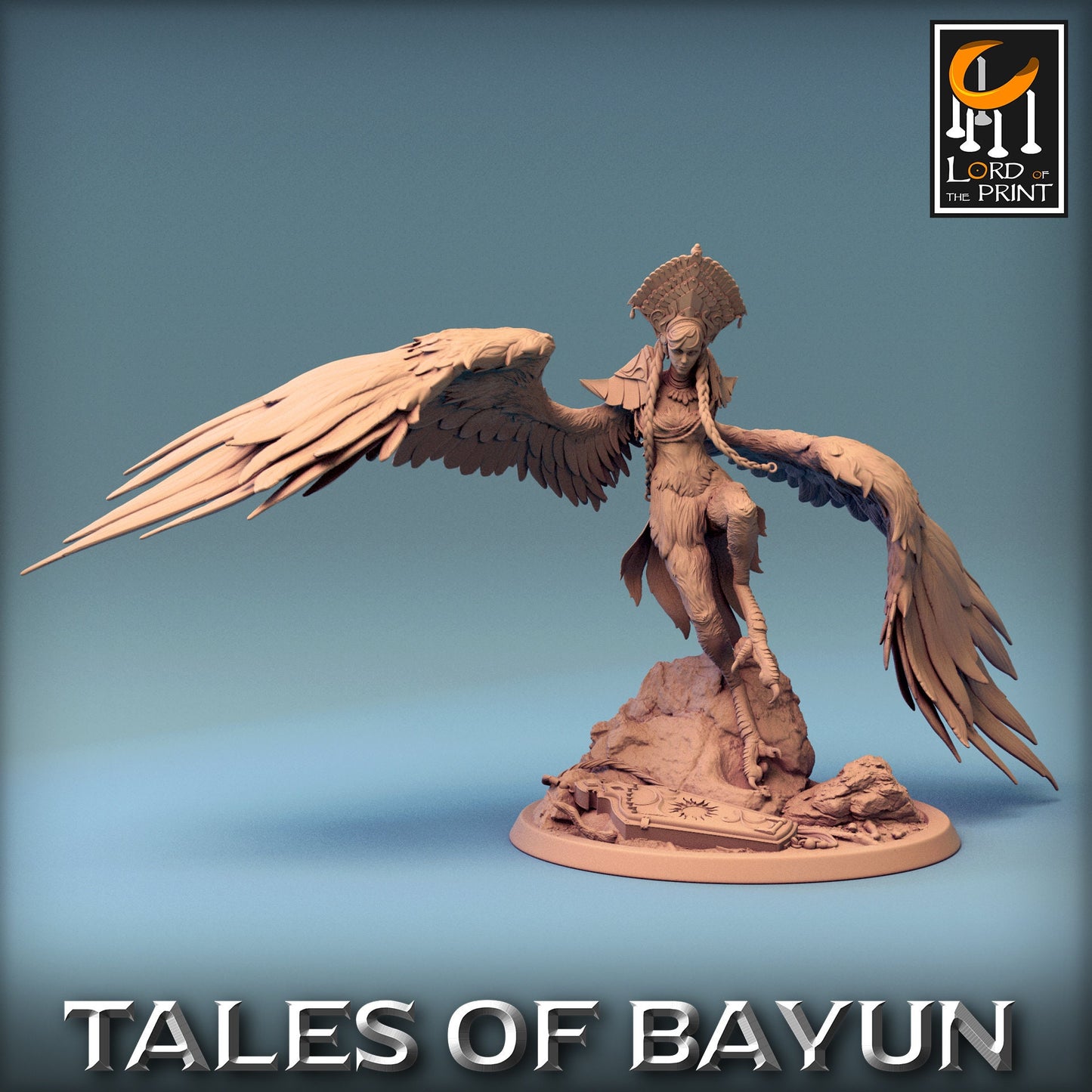 Harpies, Multiple Pose Options | Aussie 3D Printed Miniatures and Terrain