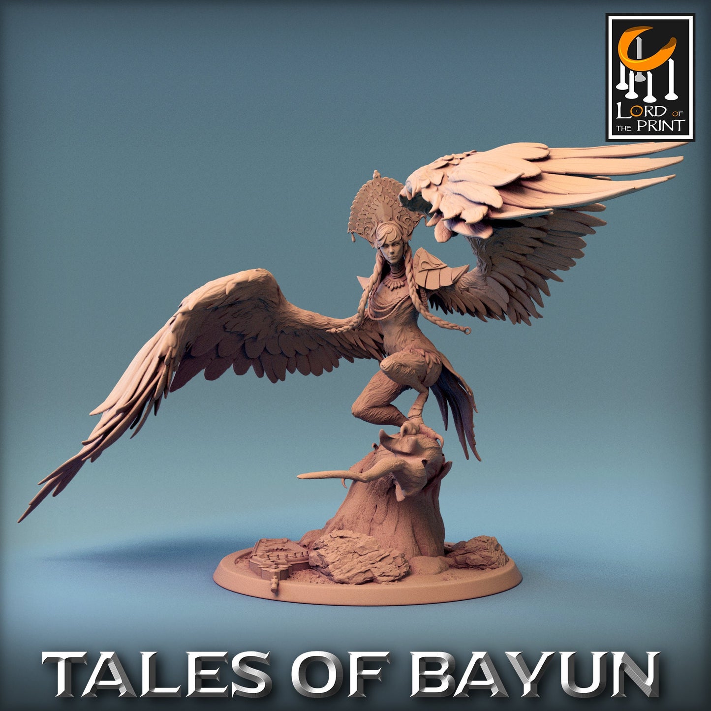 Harpies, Multiple Pose Options | Aussie 3D Printed Miniatures and Terrain