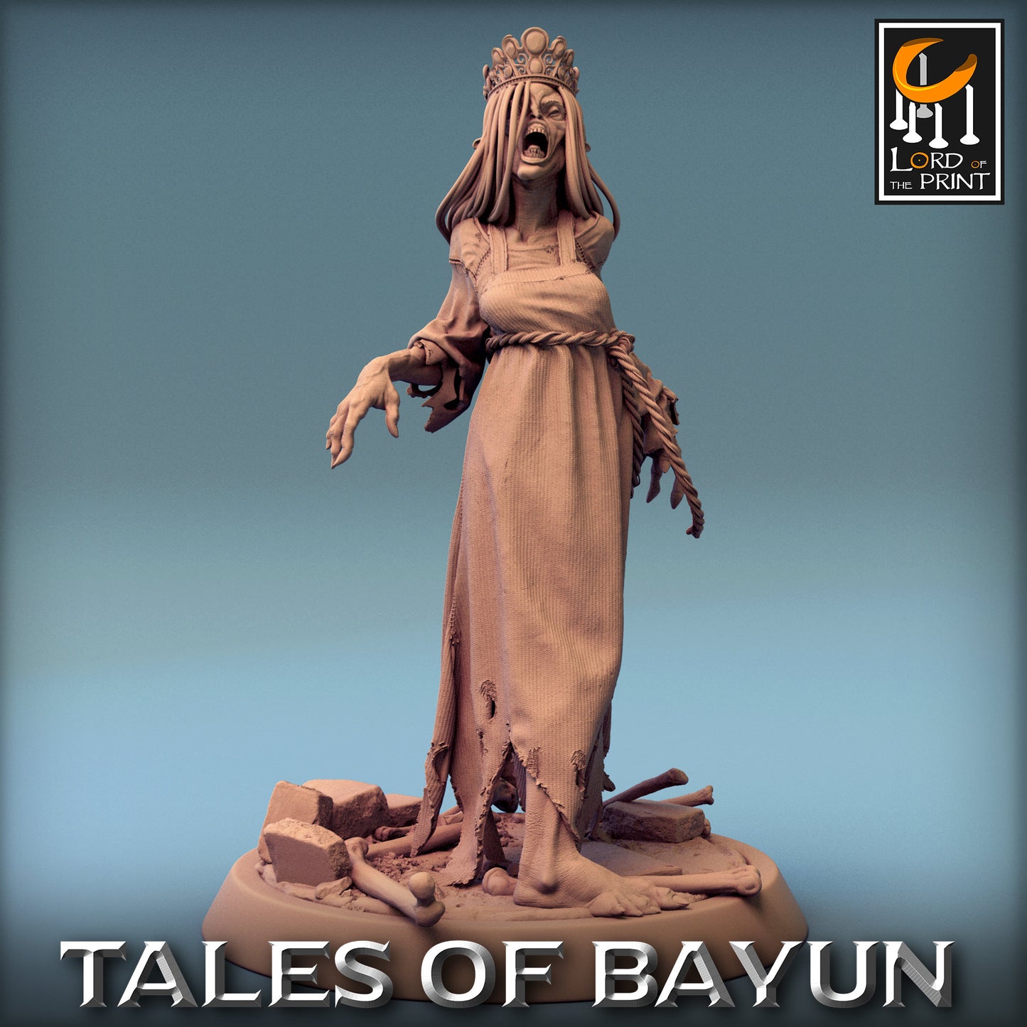 Kikimora Princess, Multiple Pose Options | Aussie 3D Printed Miniatures and Terrain