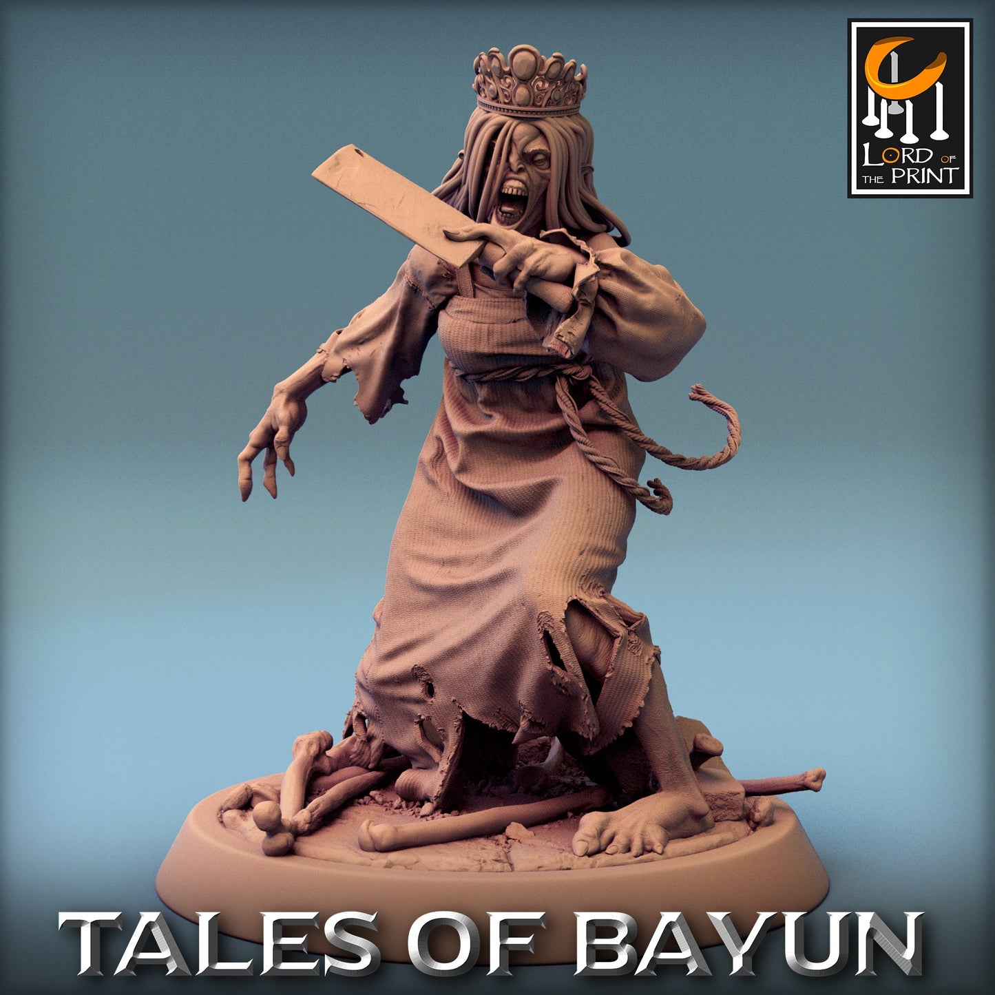 Kikimora Princess, Multiple Pose Options | Aussie 3D Printed Miniatures and Terrain