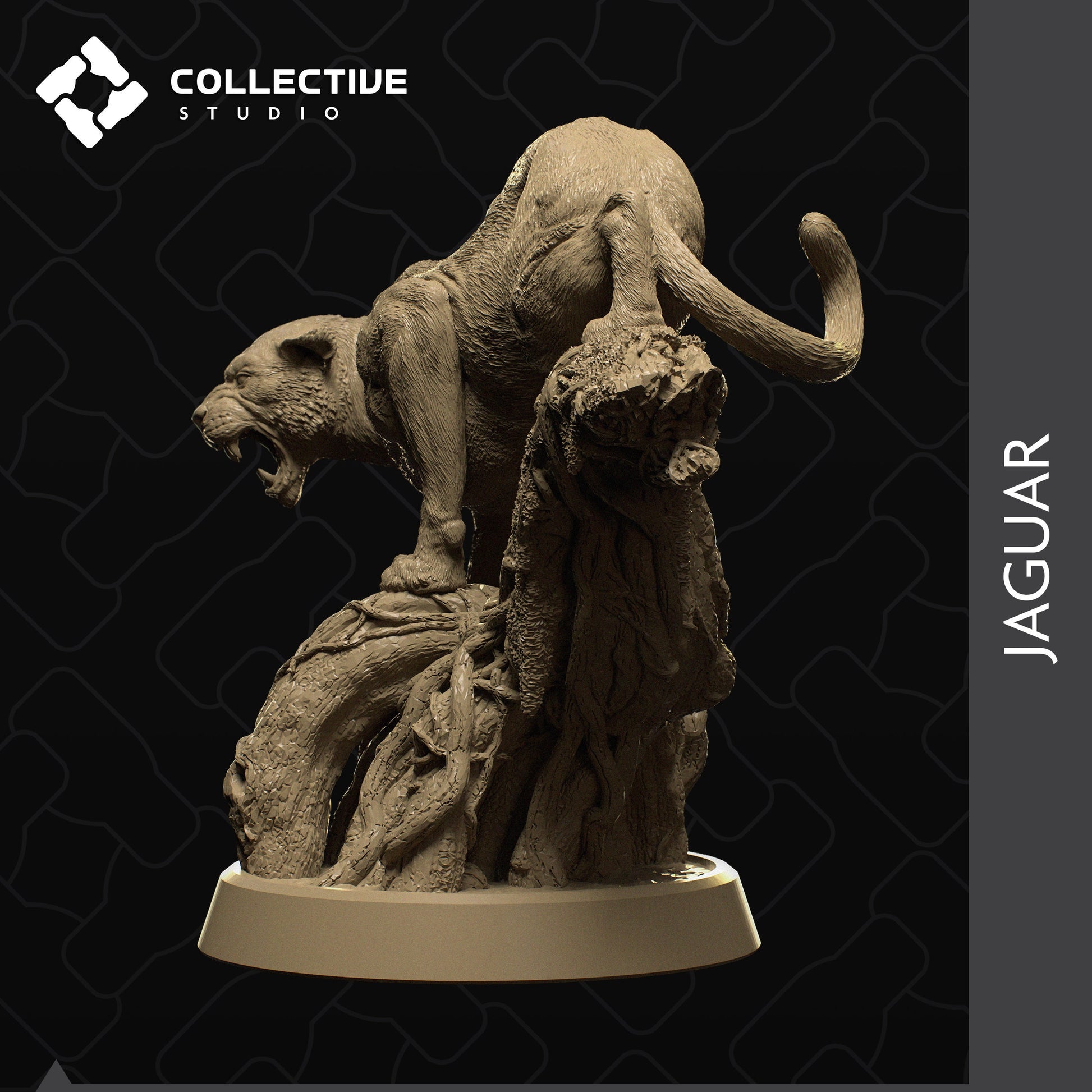 Jaguar | Aussie 3D Printed Miniatures and Terrain