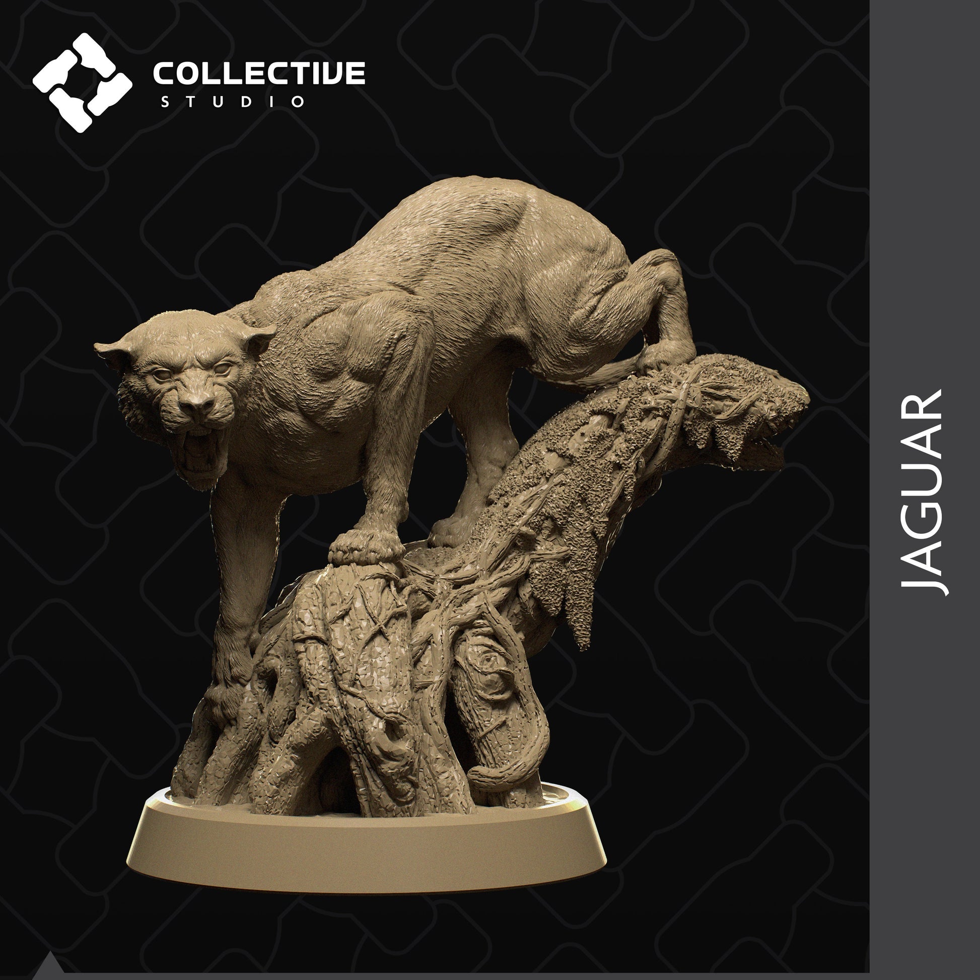 Jaguar | Aussie 3D Printed Miniatures and Terrain