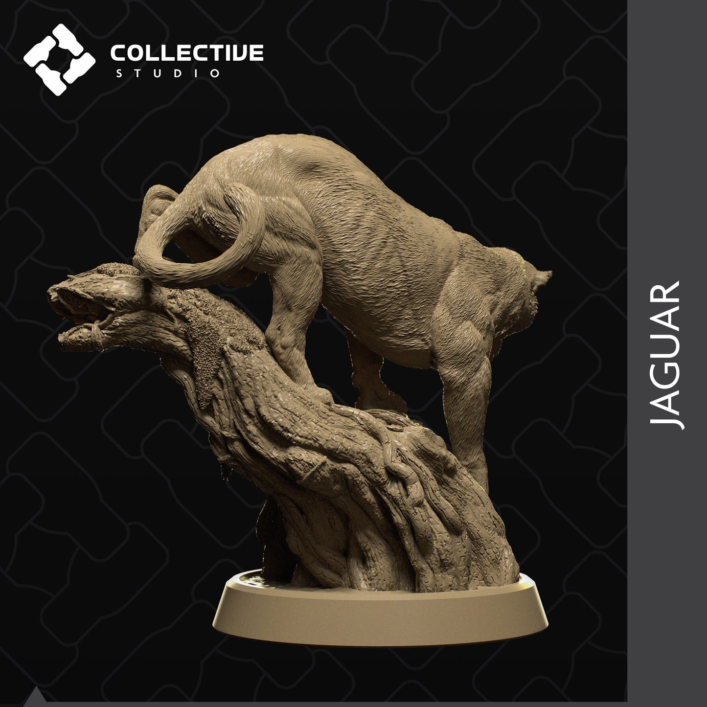 Jaguar | Aussie 3D Printed Miniatures and Terrain