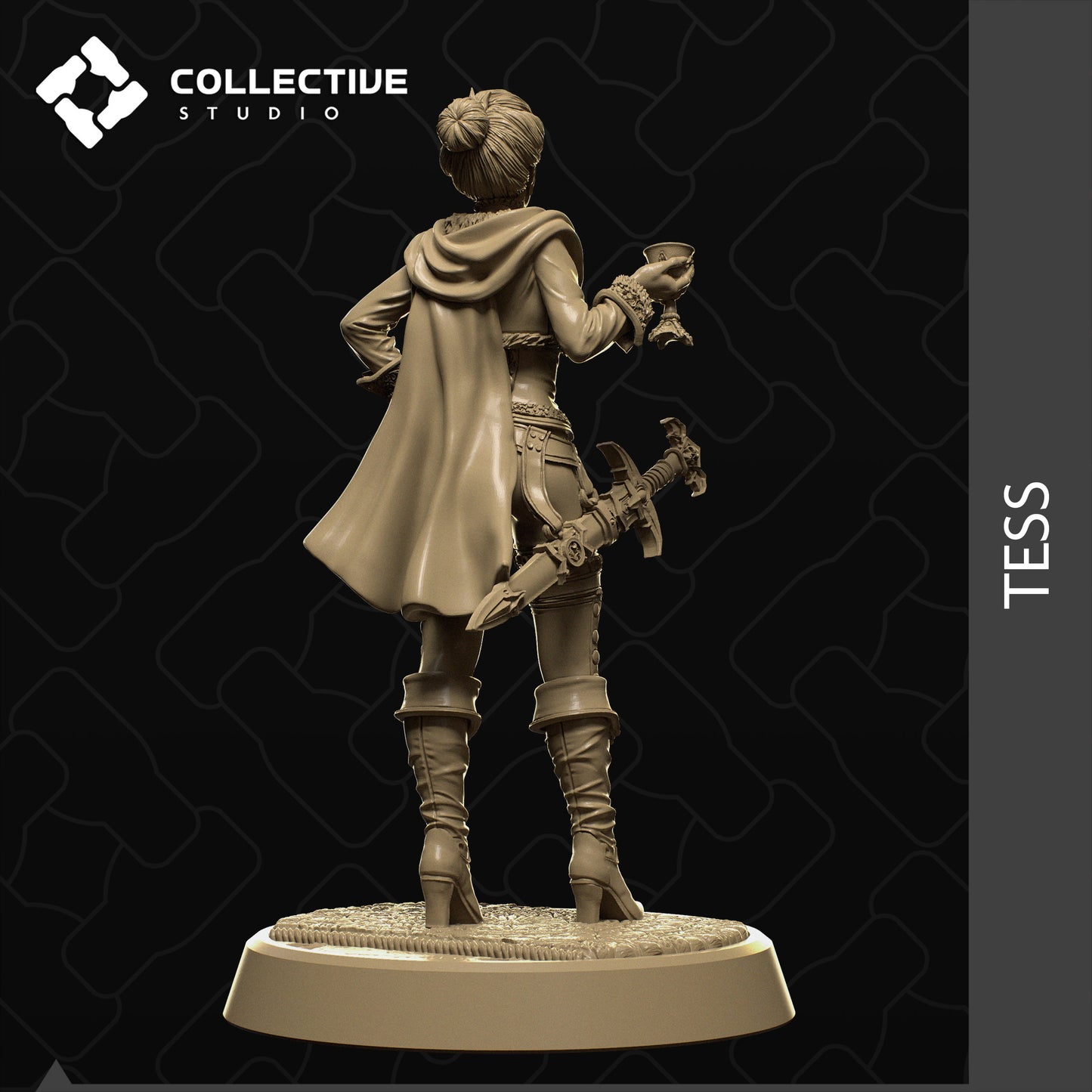 Tess | Aussie 3D Printed Miniatures and Terrain