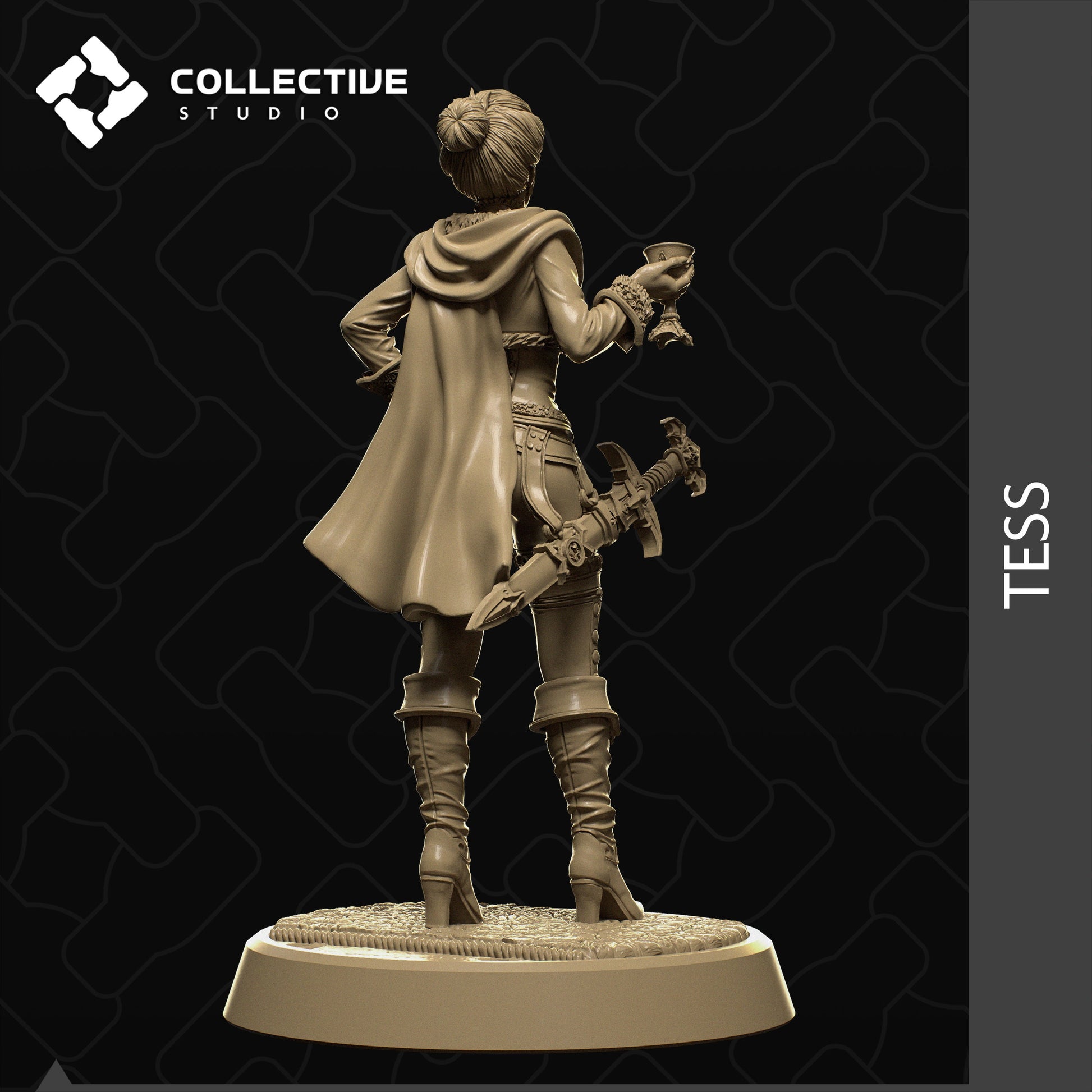 Tess | Aussie 3D Printed Miniatures and Terrain