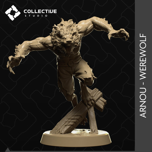 Werewolf | Aussie 3D Printed Miniatures and Terrain