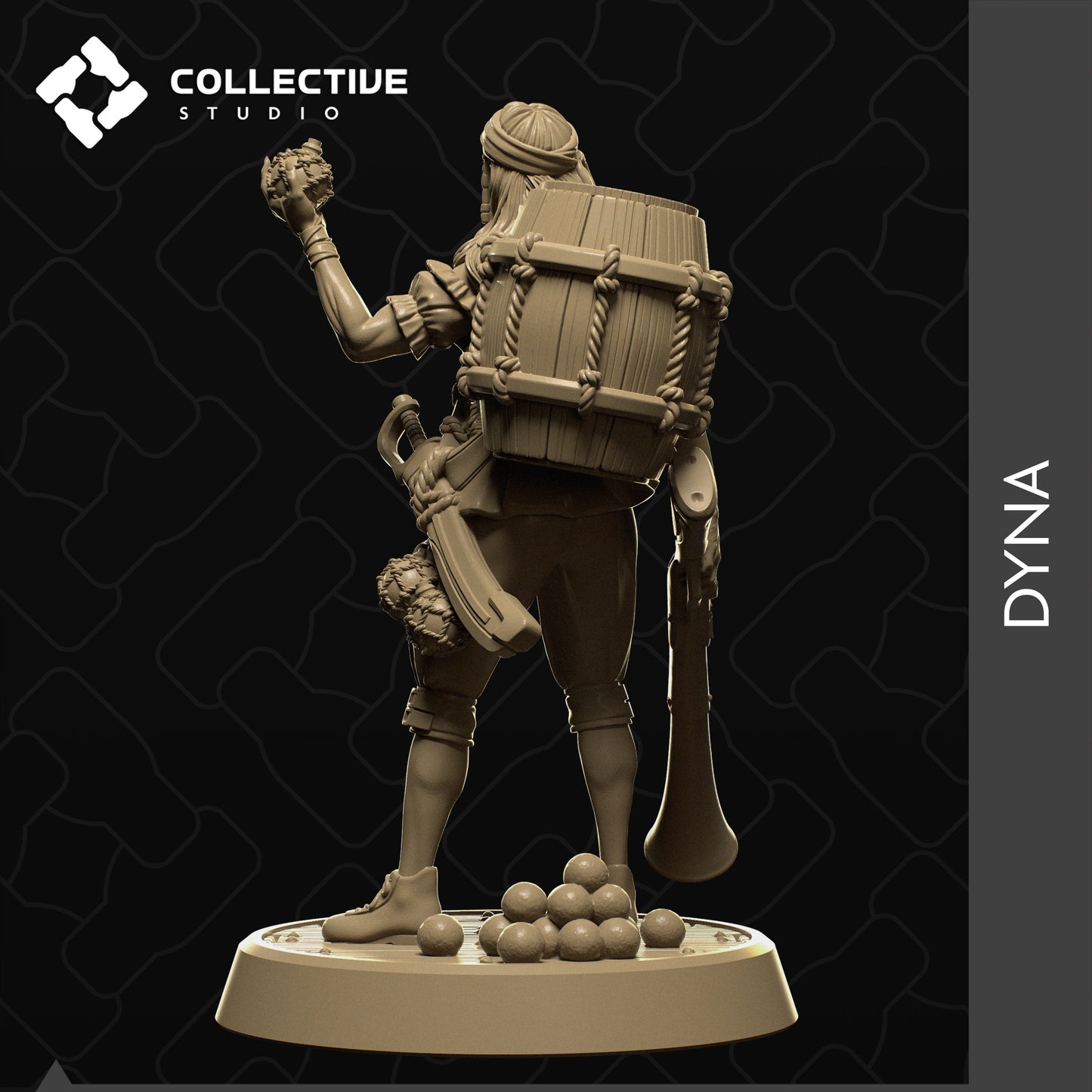 Dyna | Aussie 3D Printed Miniatures and Terrain