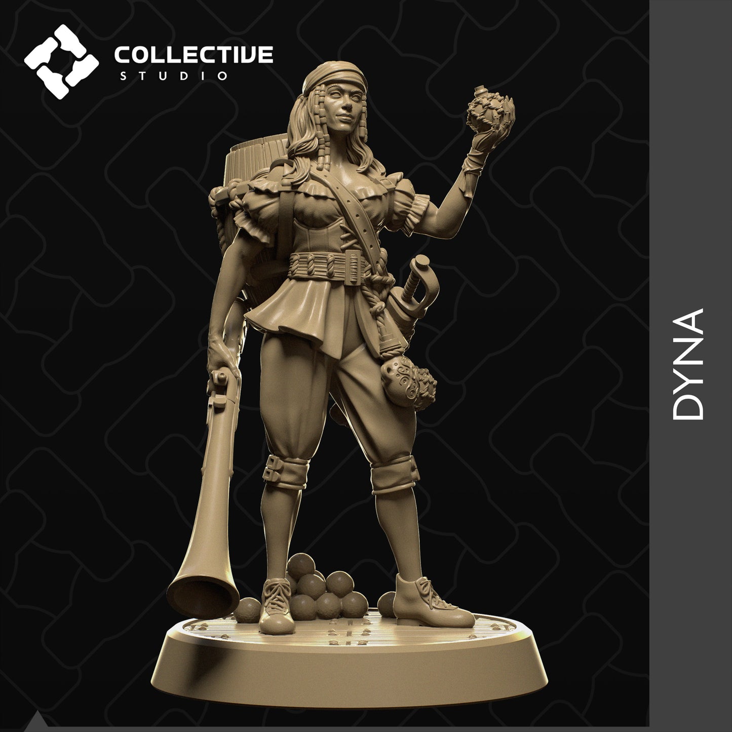 Dyna | Aussie 3D Printed Miniatures and Terrain