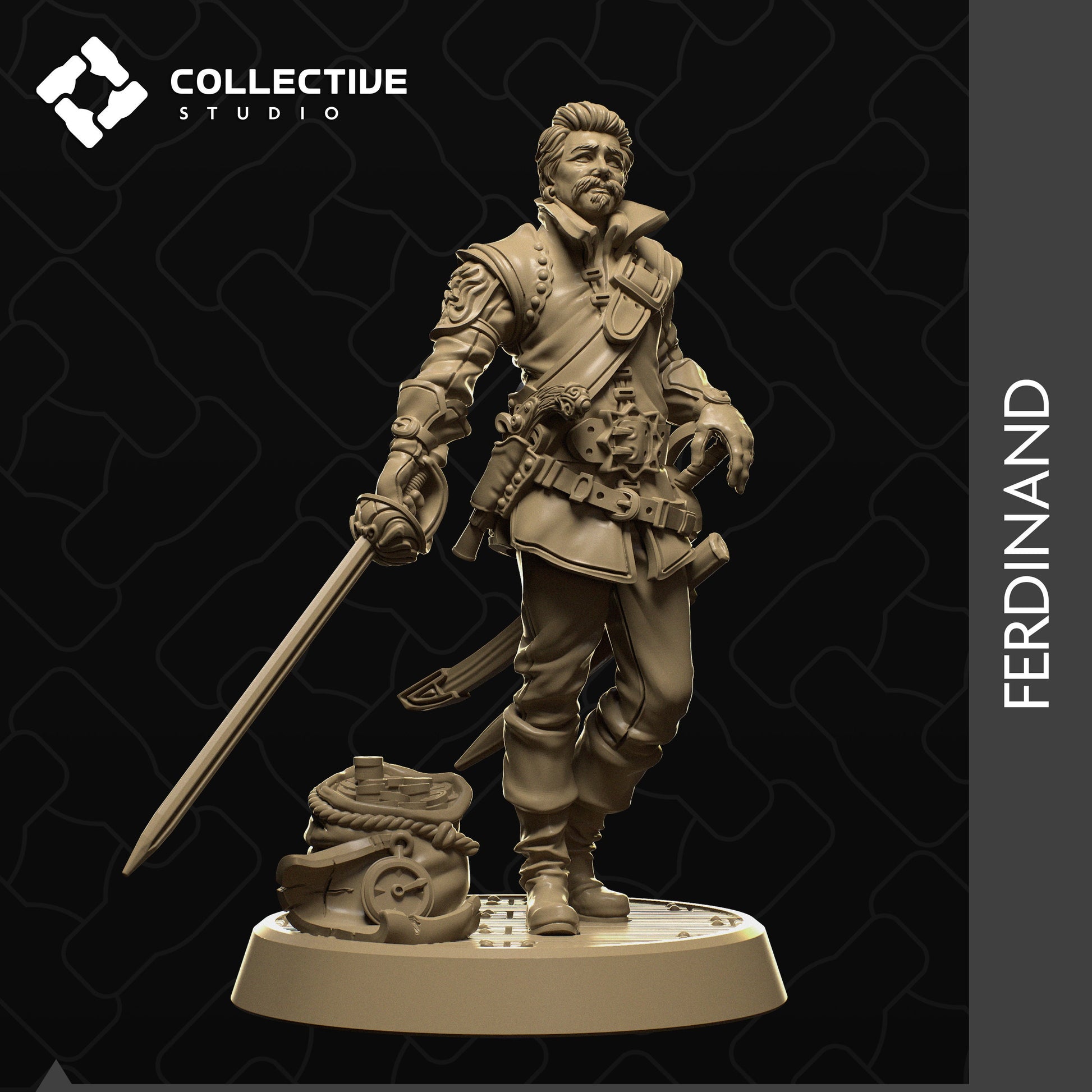 Ferdinand | Aussie 3D Printed Miniatures and Terrain