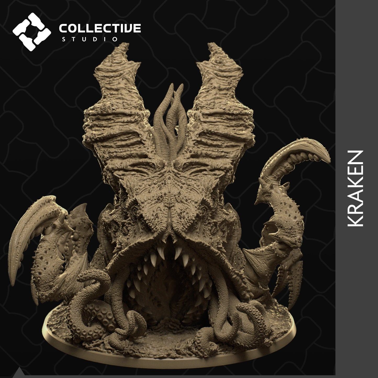 Kraken | Aussie 3D Printed Miniatures and Terrain