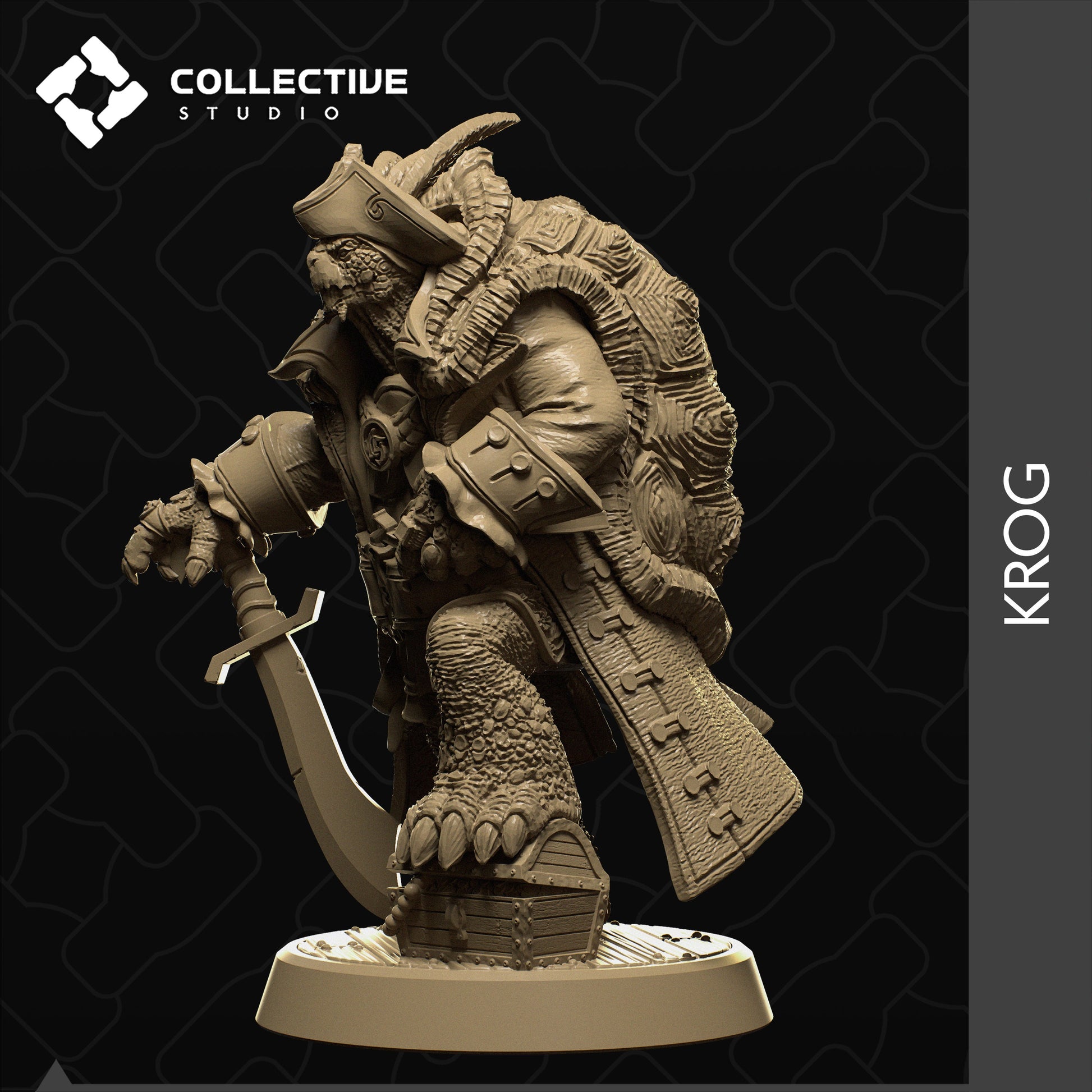 Krog | Aussie 3D Printed Miniatures and Terrain