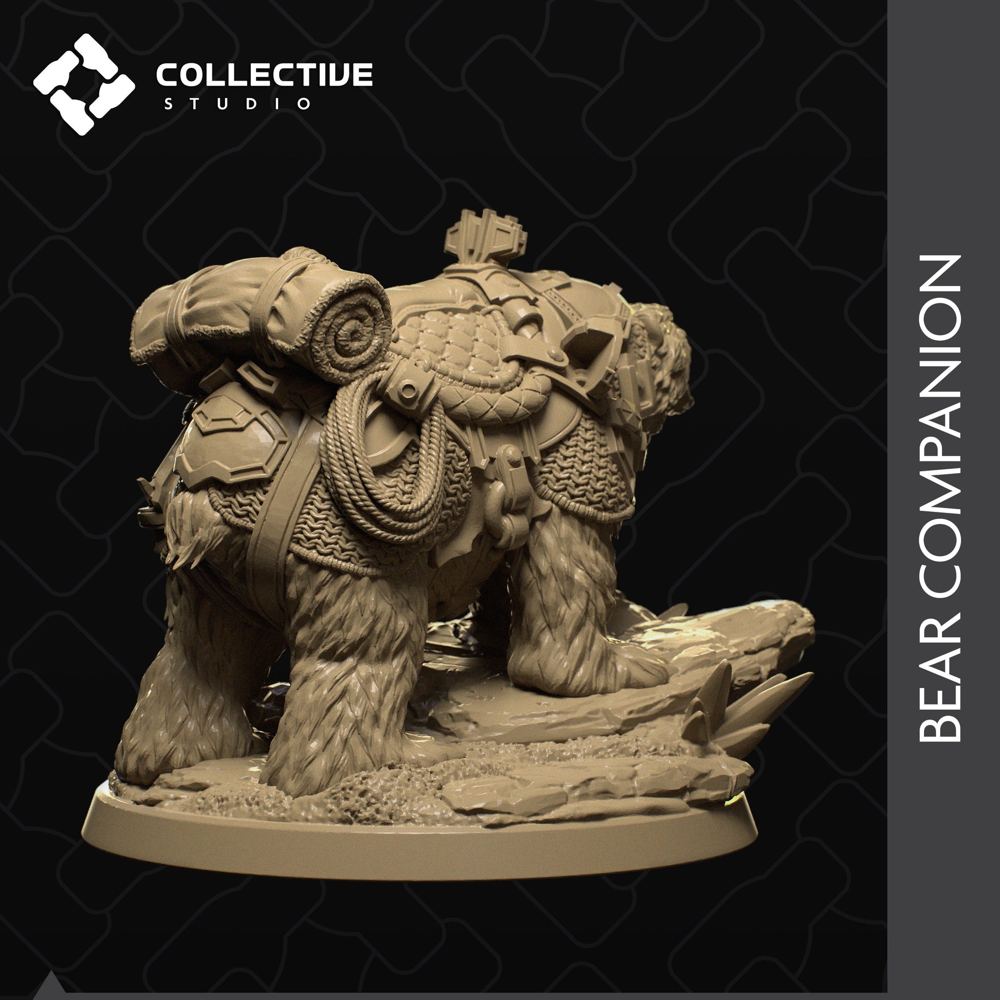 Bear | Aussie 3D Printed Miniatures and Terrain