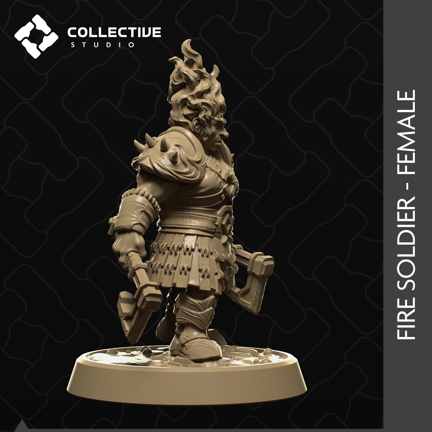 Elemental Soldier | Aussie 3D Printed Miniatures and Terrain