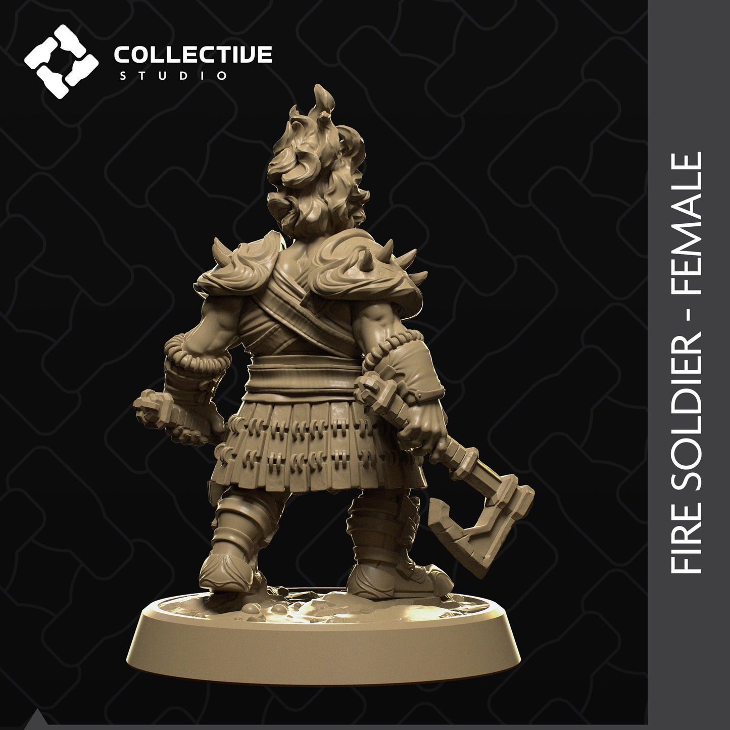 Elemental Soldier | Aussie 3D Printed Miniatures and Terrain