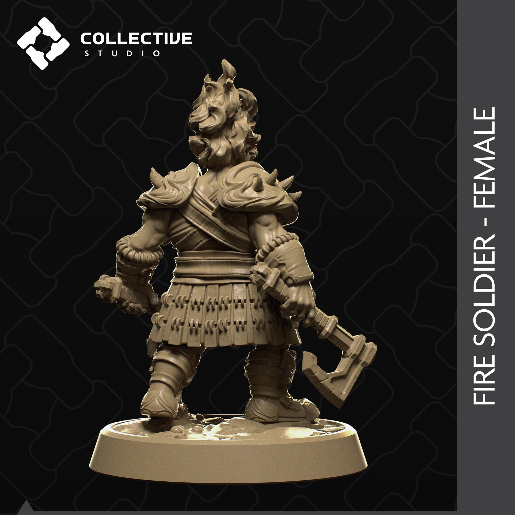 Elemental Soldier | Aussie 3D Printed Miniatures and Terrain