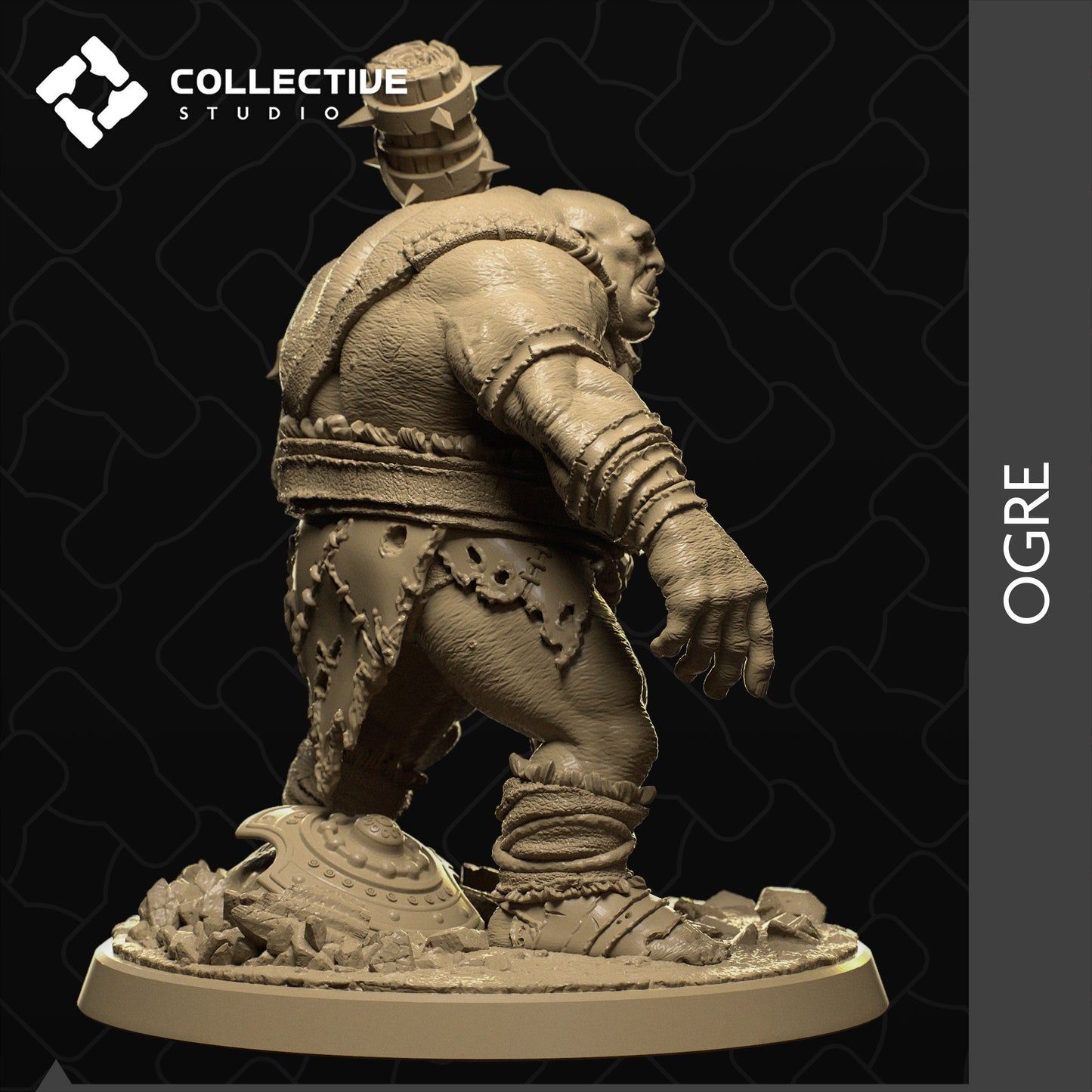 Ogre | Aussie 3D Printed Miniatures and Terrain