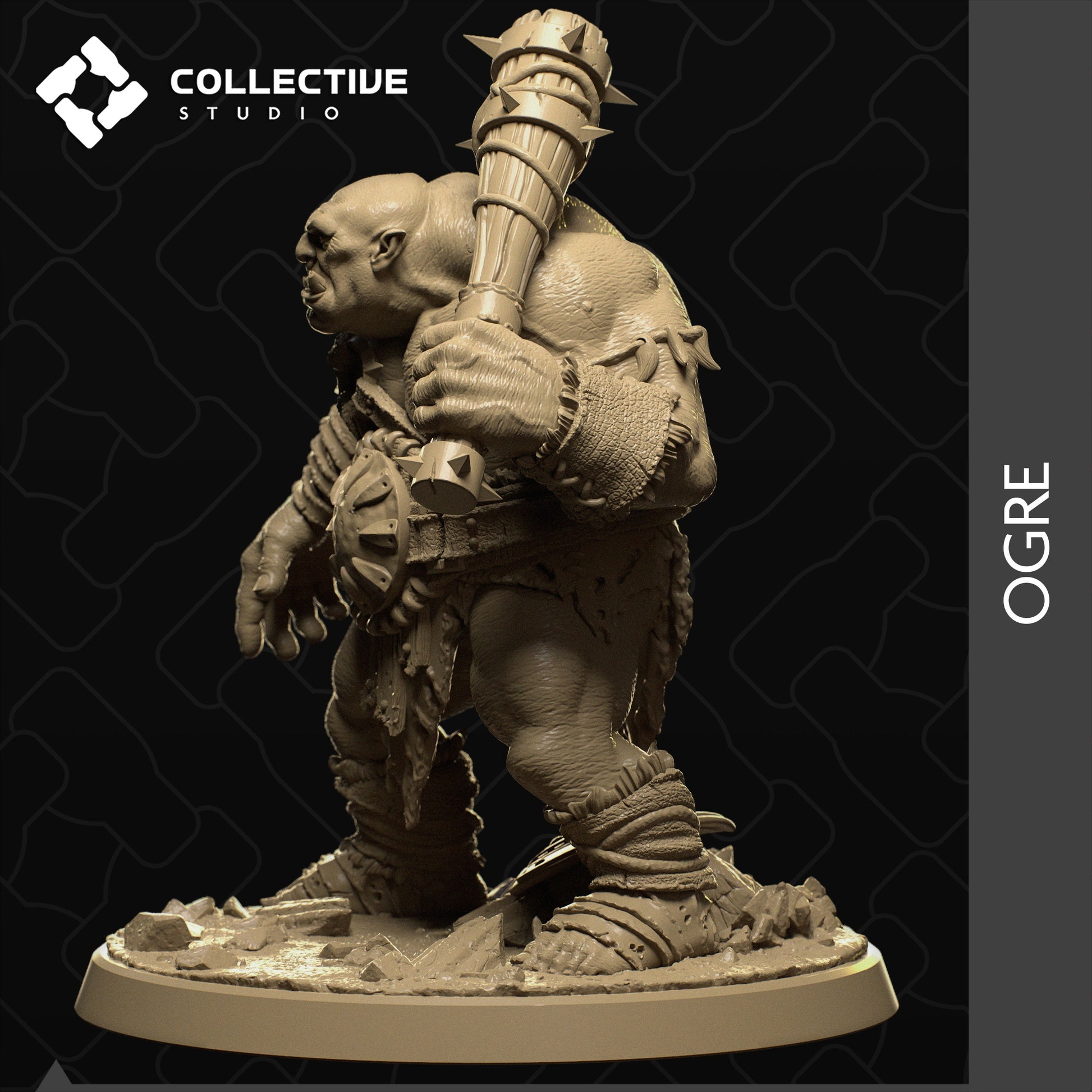 Ogre | Aussie 3D Printed Miniatures and Terrain