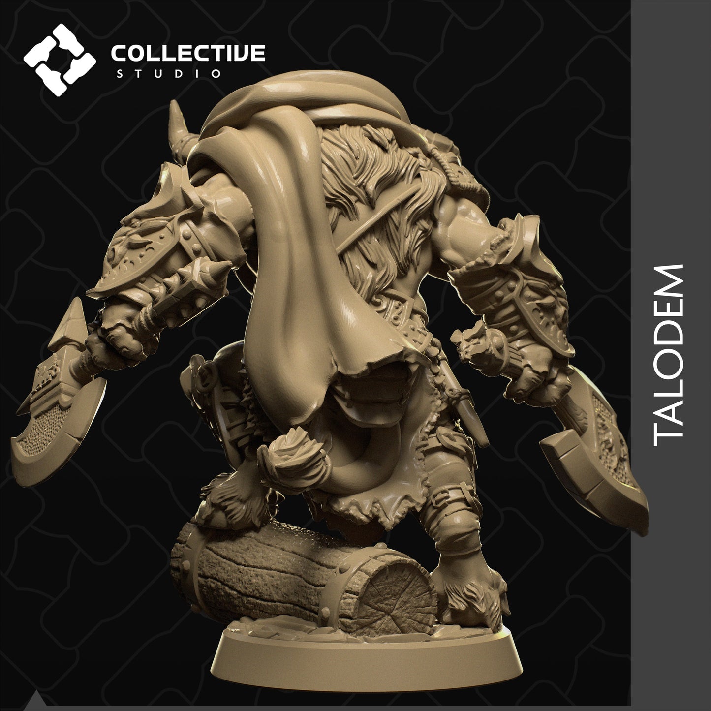 Talodem the Minotaur | Aussie 3D Printed Miniatures and Terrain