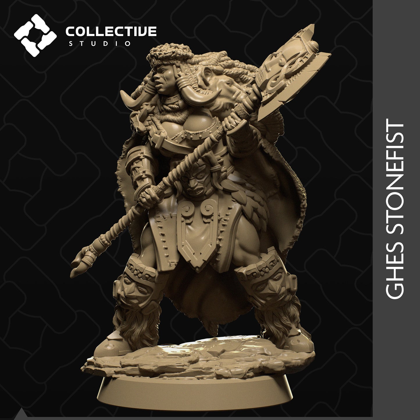 Ghes | Aussie 3D Printed Miniatures and Terrain