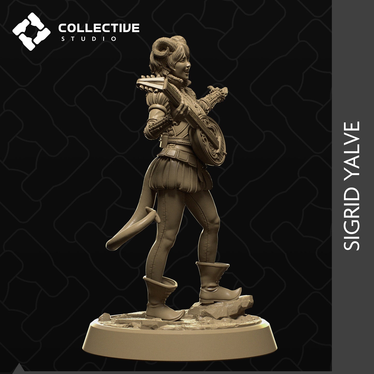 Sigrid | Aussie 3D Printed Miniatures and Terrain