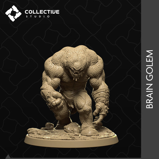 Brain Golem | Aussie 3D Printed Miniatures and Terrain