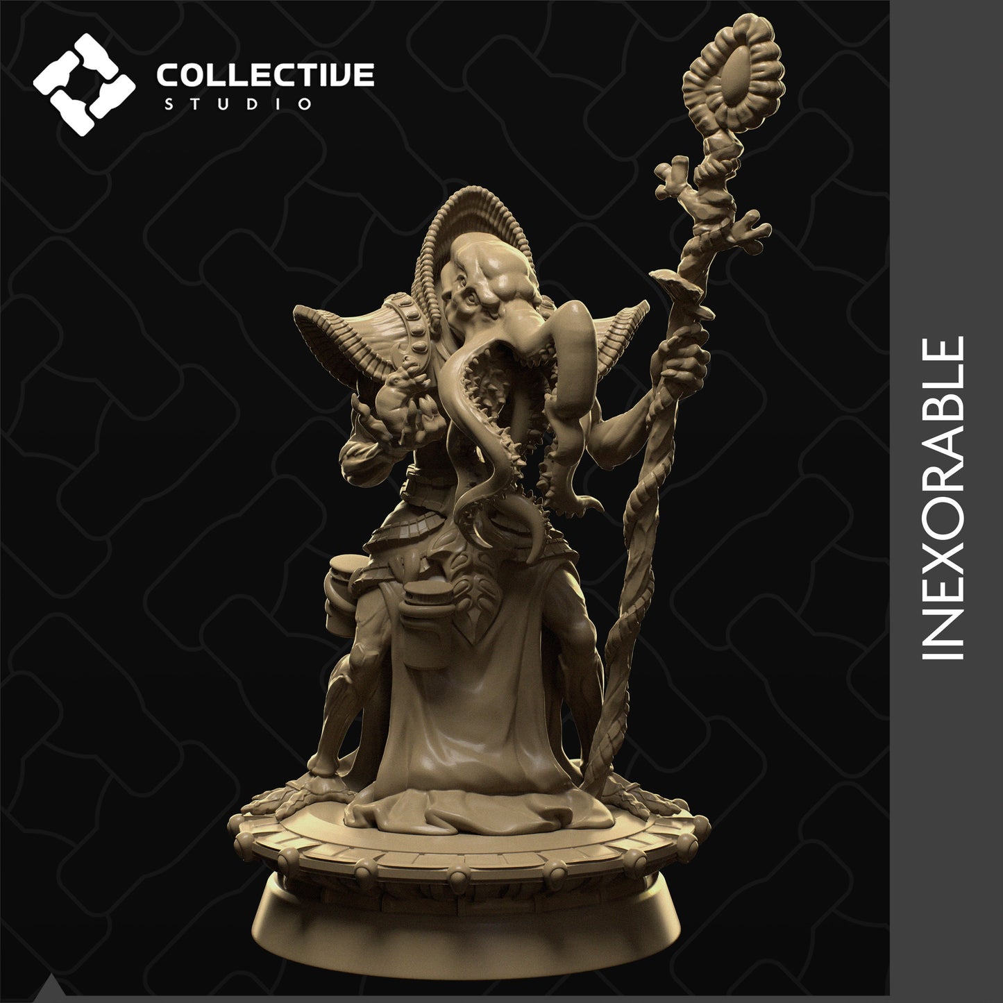 Mindflayer Elders | Aussie 3D Printed Miniatures and Terrain