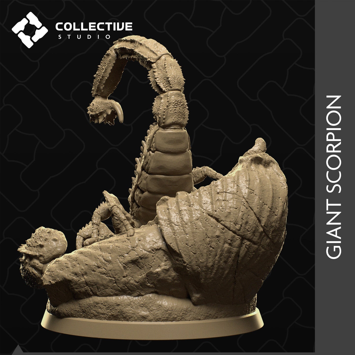 Giant Scorpion | Aussie 3D Printed Miniatures and Terrain