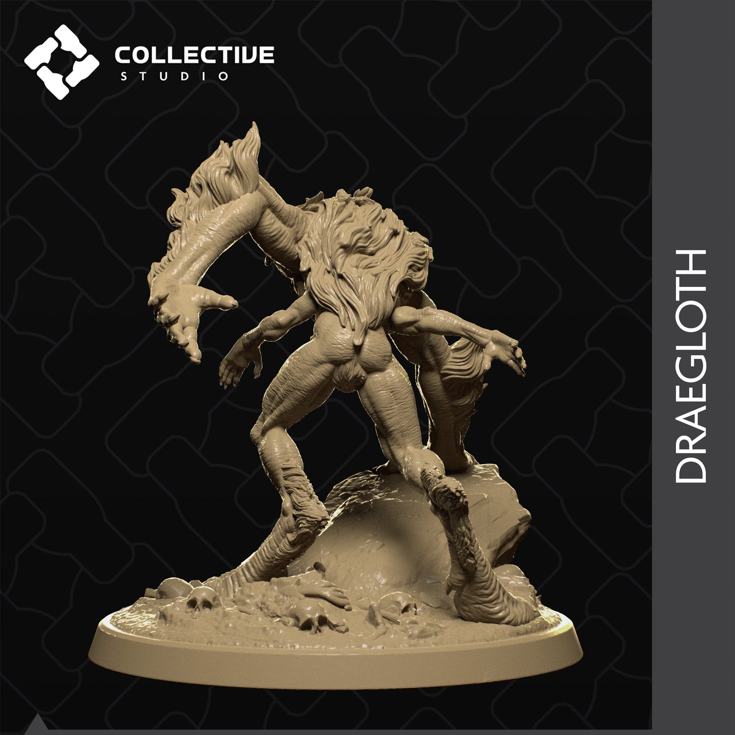 Draegloth | Aussie 3D Printed Miniatures and Terrain