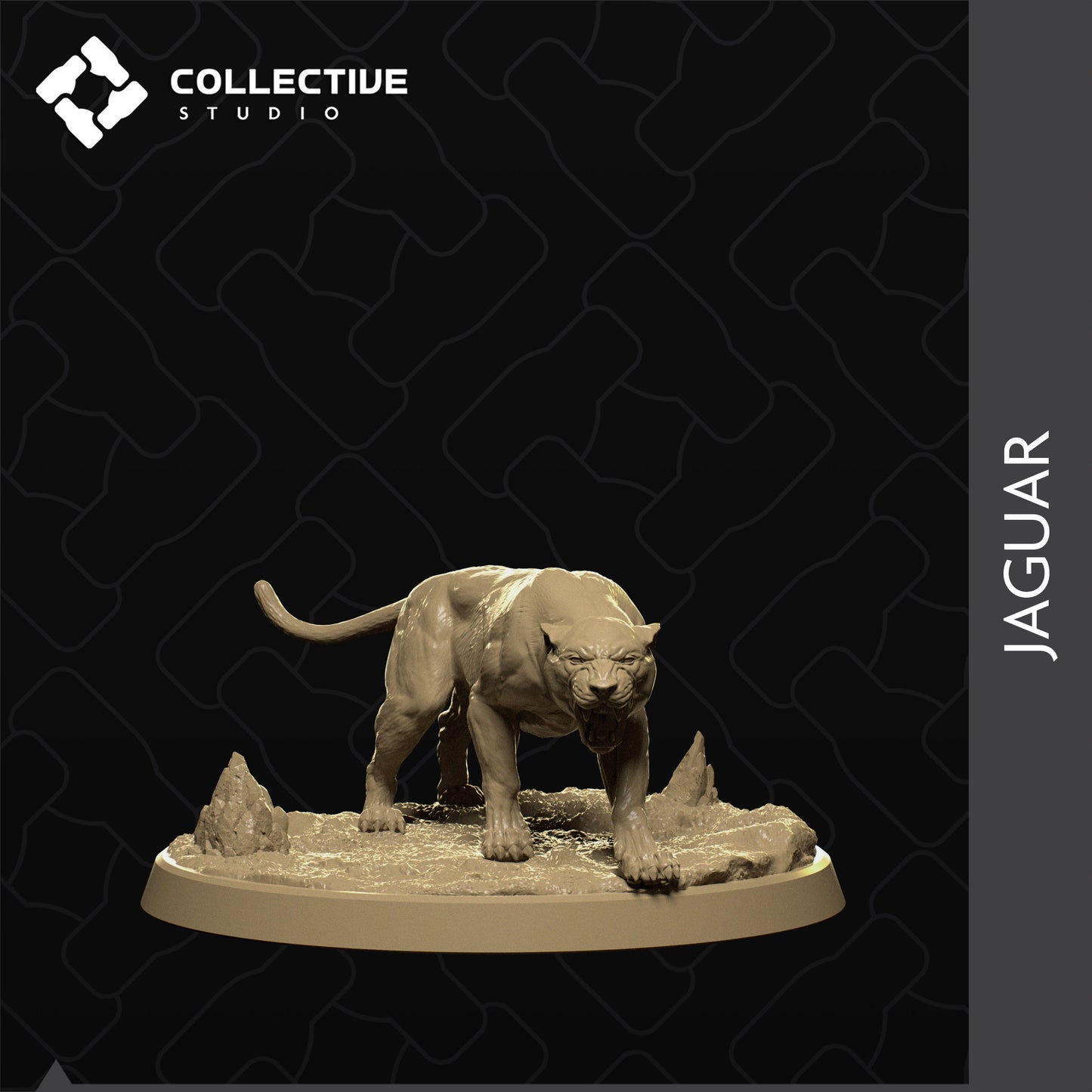 Jaguar | Aussie 3D Printed Miniatures and Terrain