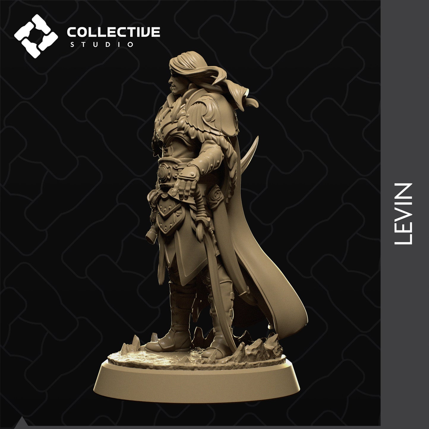 Levin | Aussie 3D Printed Miniatures and Terrain