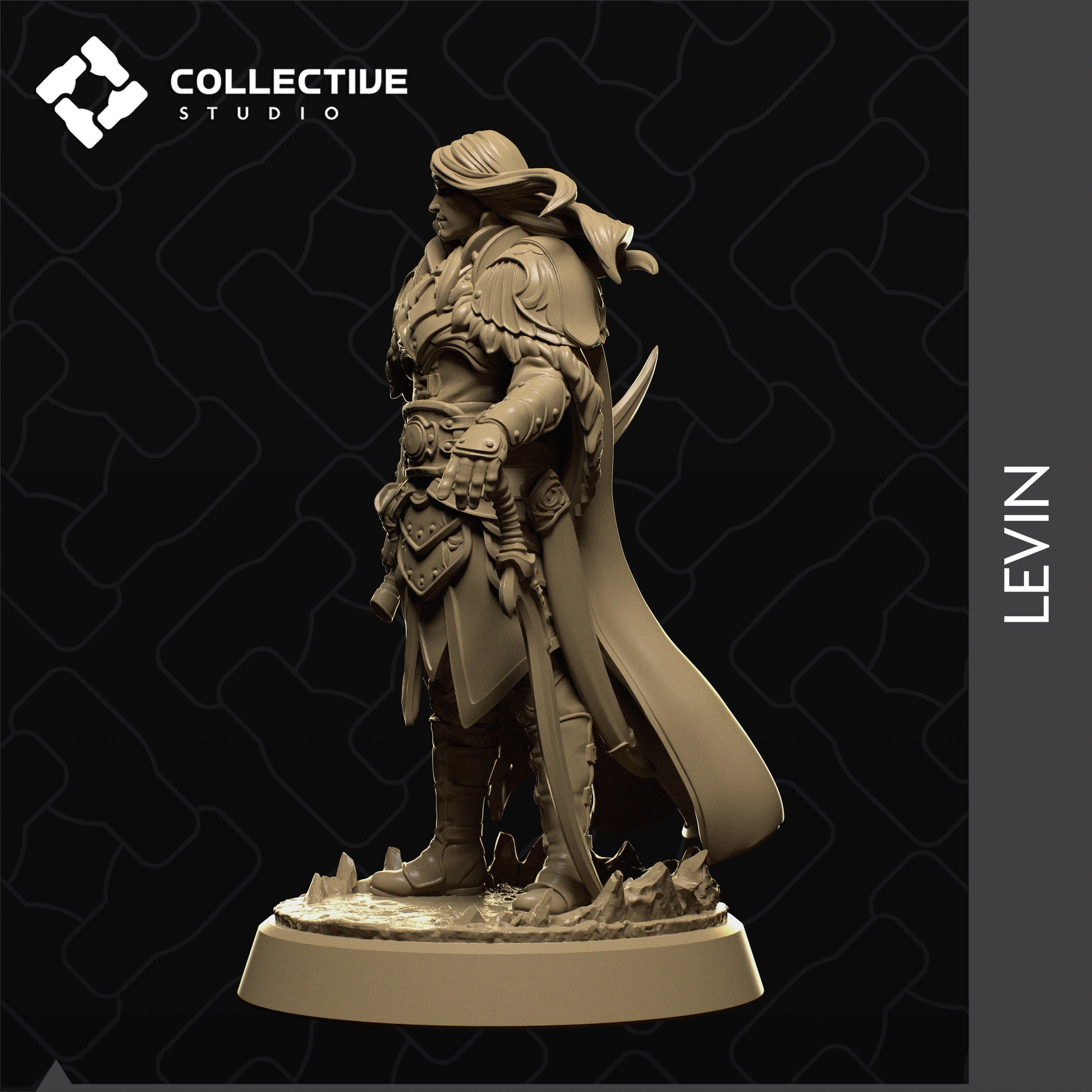 Levin | Aussie 3D Printed Miniatures and Terrain