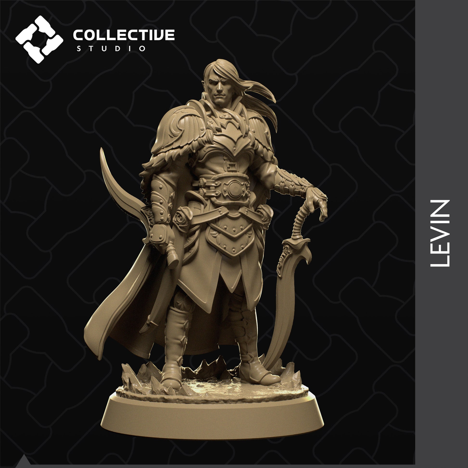 Levin | Aussie 3D Printed Miniatures and Terrain