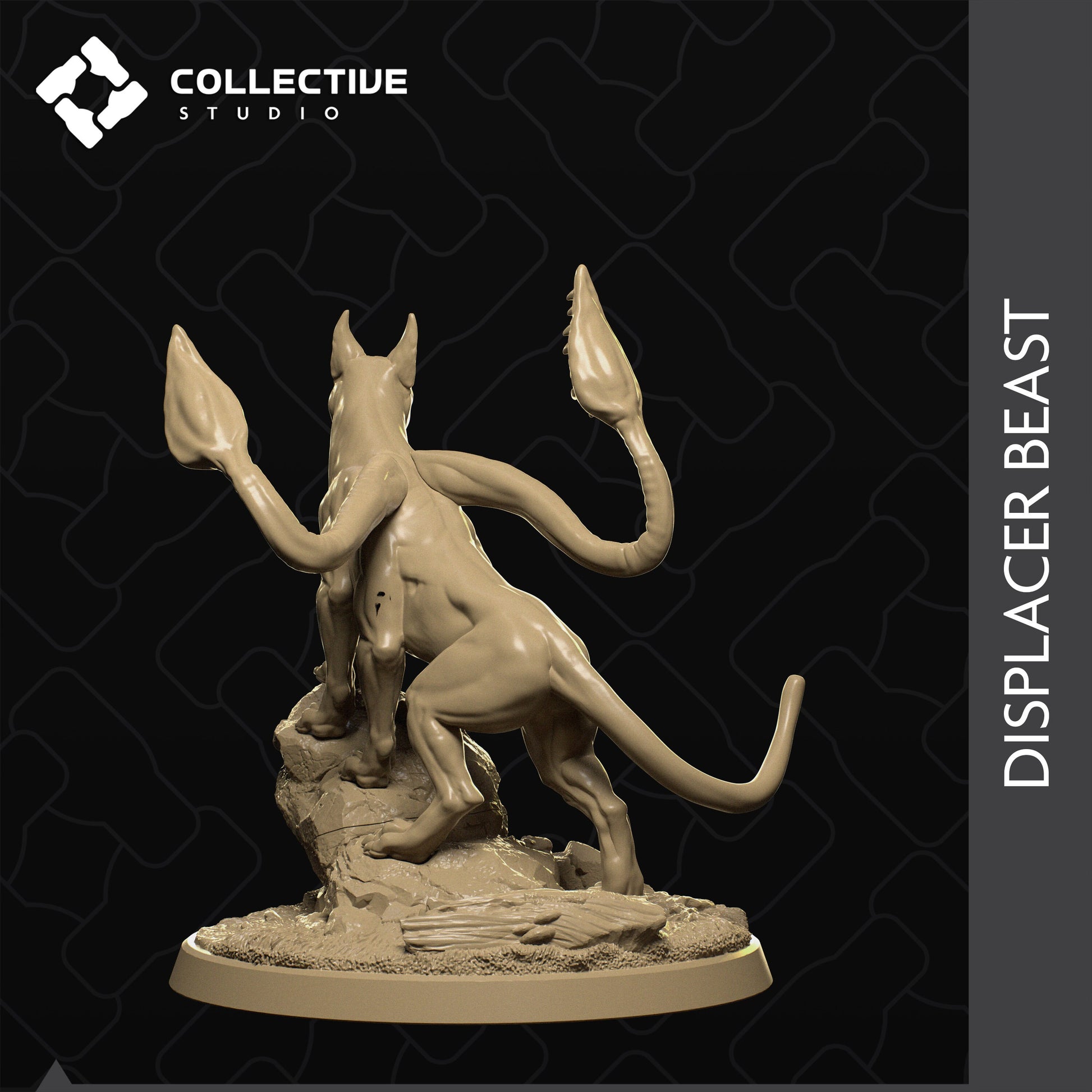 Displacer Beast | Aussie 3D Printed Miniatures and Terrain