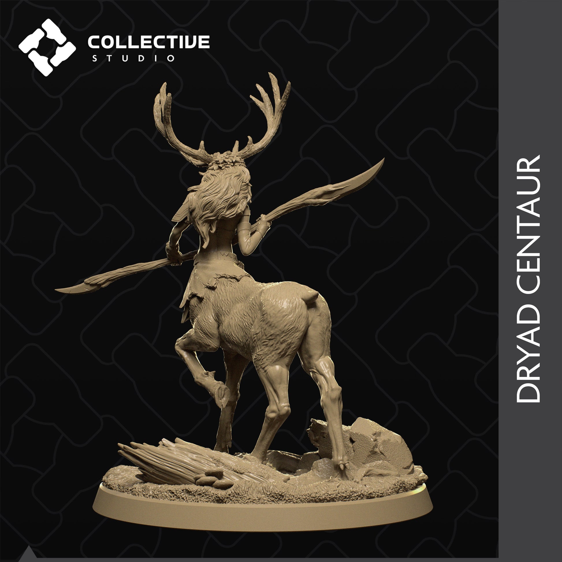 Idares, Dryad Centaur | Aussie 3D Printed Miniatures and Terrain