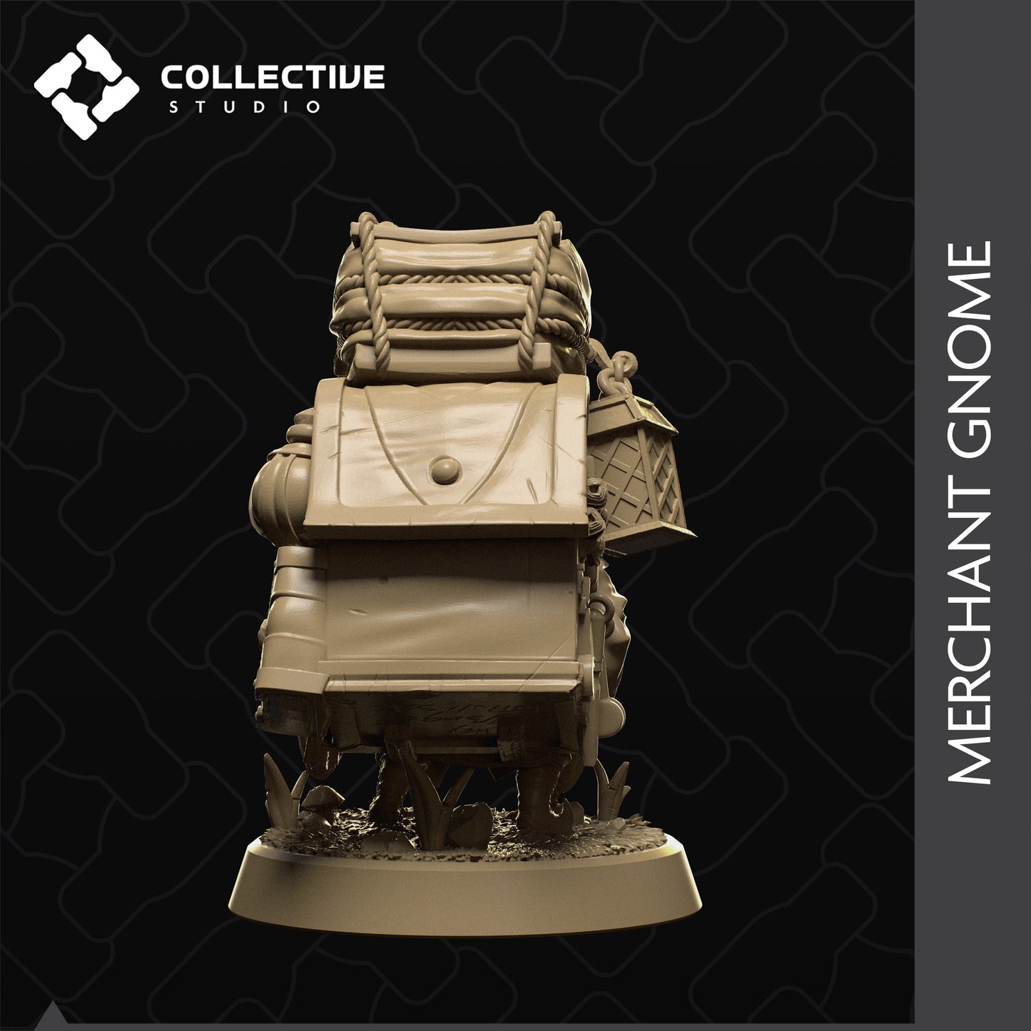 Dolber, Merchant Gnome | Aussie 3D Printed Miniatures and Terrain