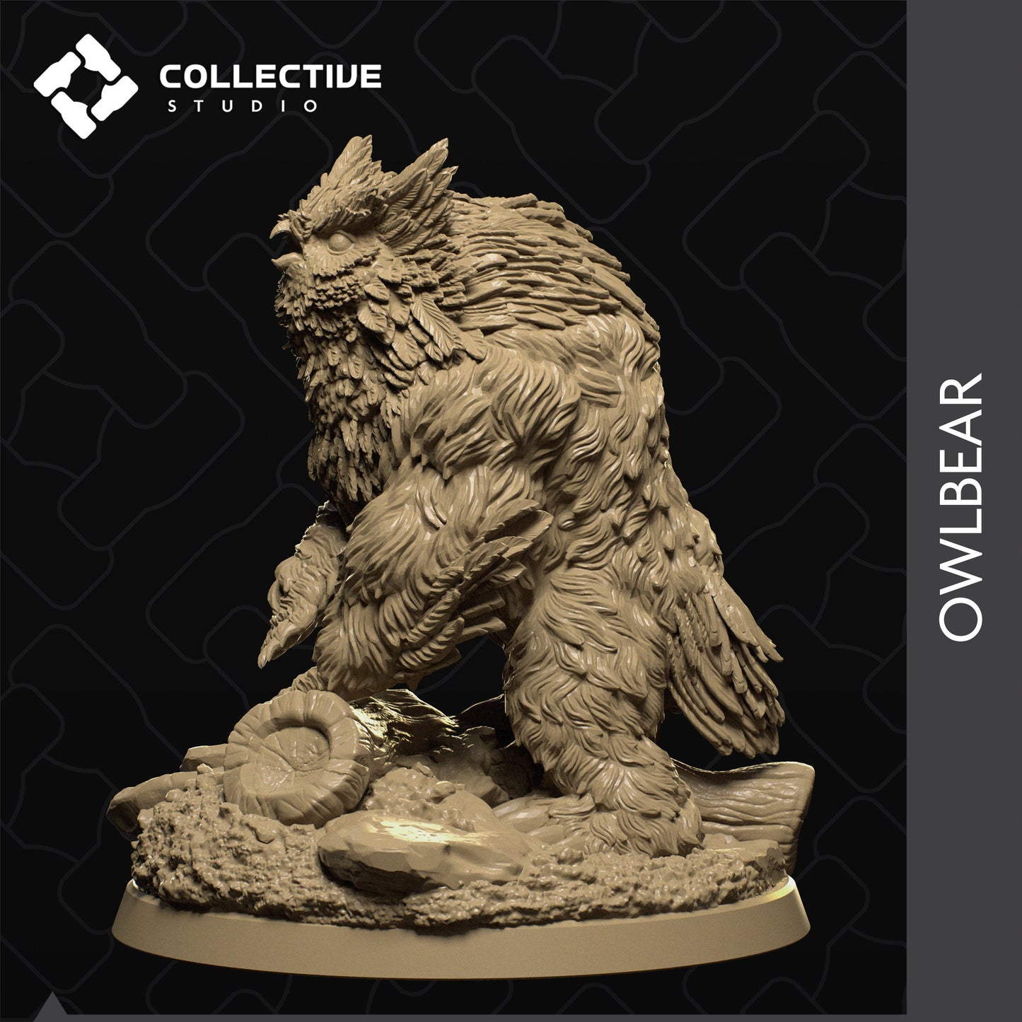 Owlbear | Aussie 3D Printed Miniatures and Terrain