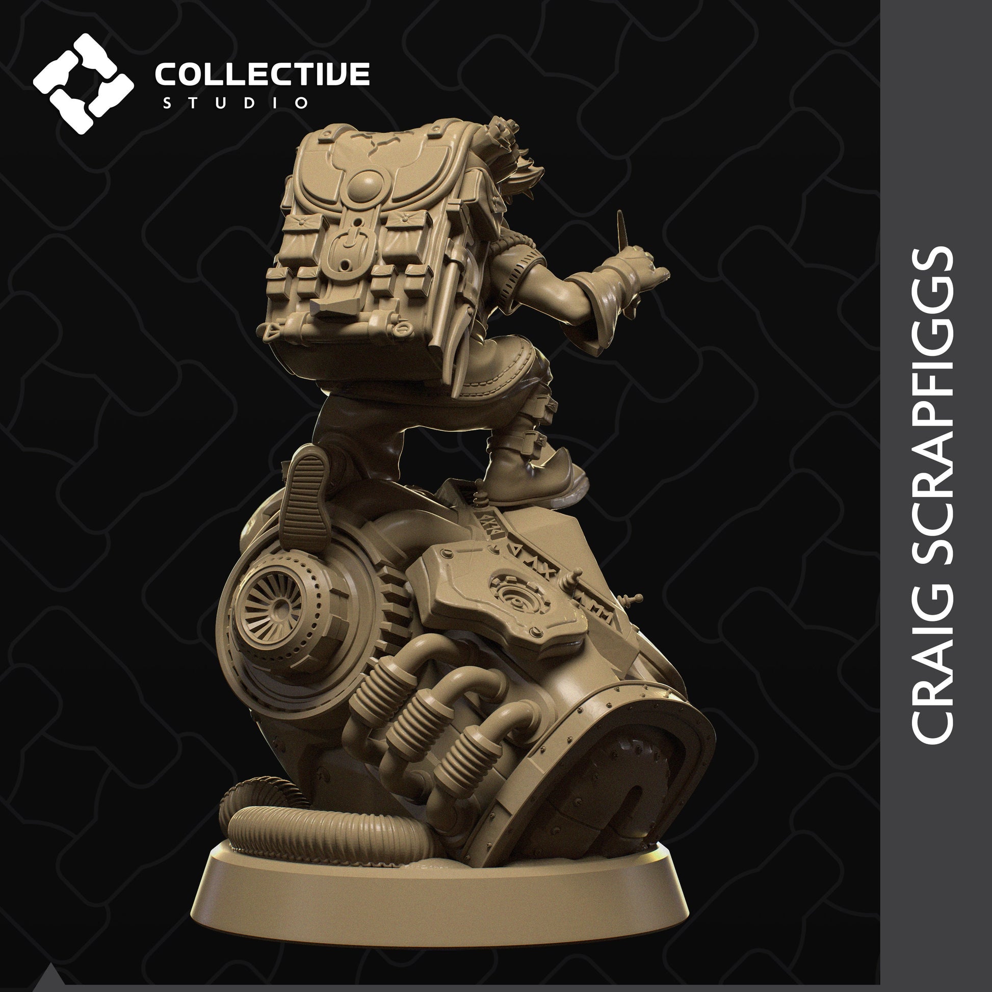 Craig, Gnome, 2 pose options | Aussie 3D Printed Miniatures and Terrain