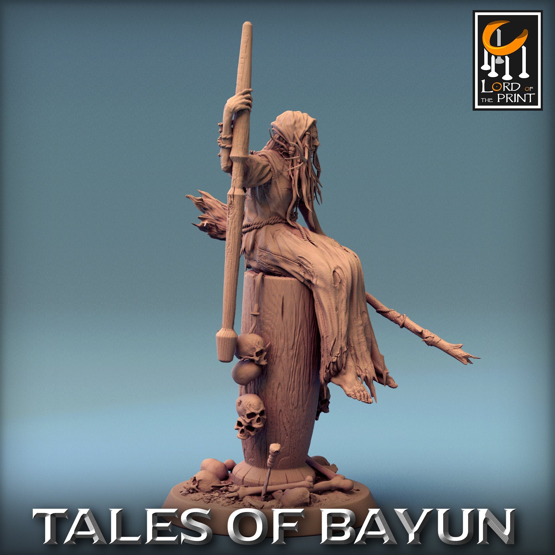 Baba Yaga | Aussie 3D Printed Miniatures and Terrain