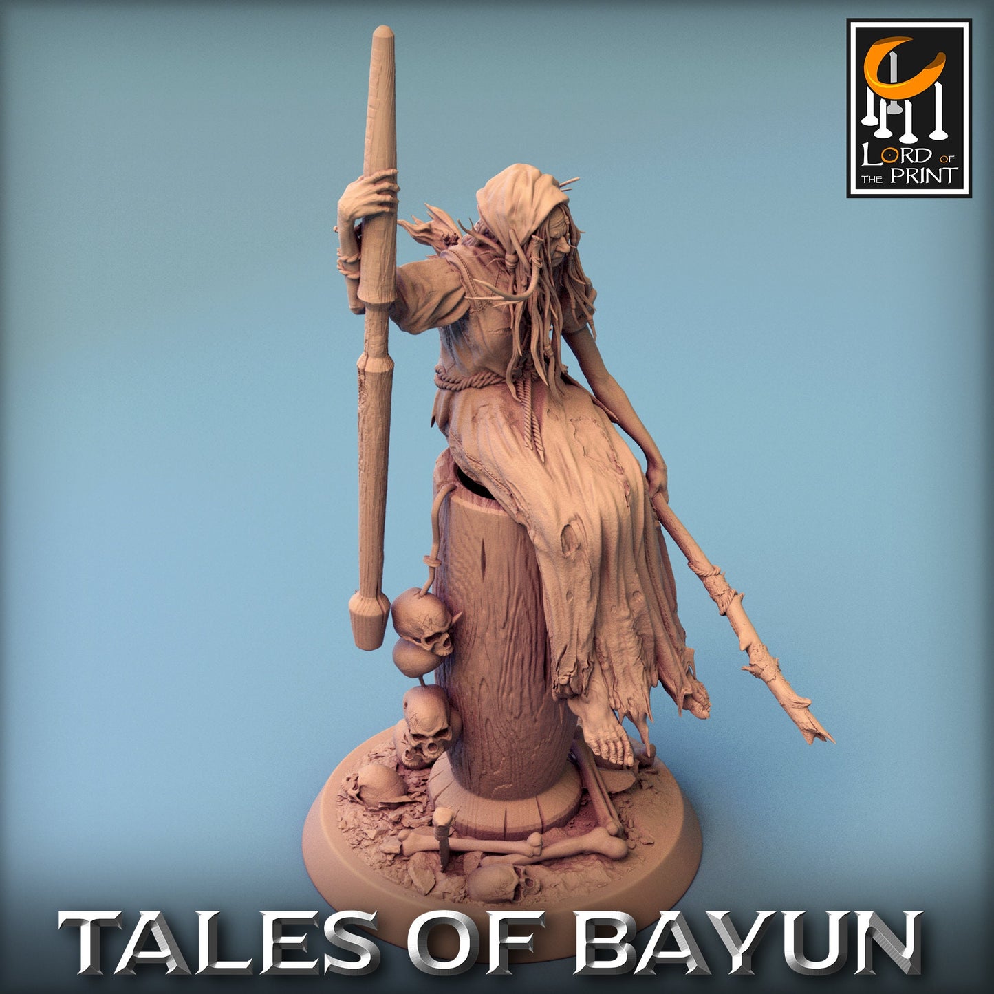 Baba Yaga | Aussie 3D Printed Miniatures and Terrain