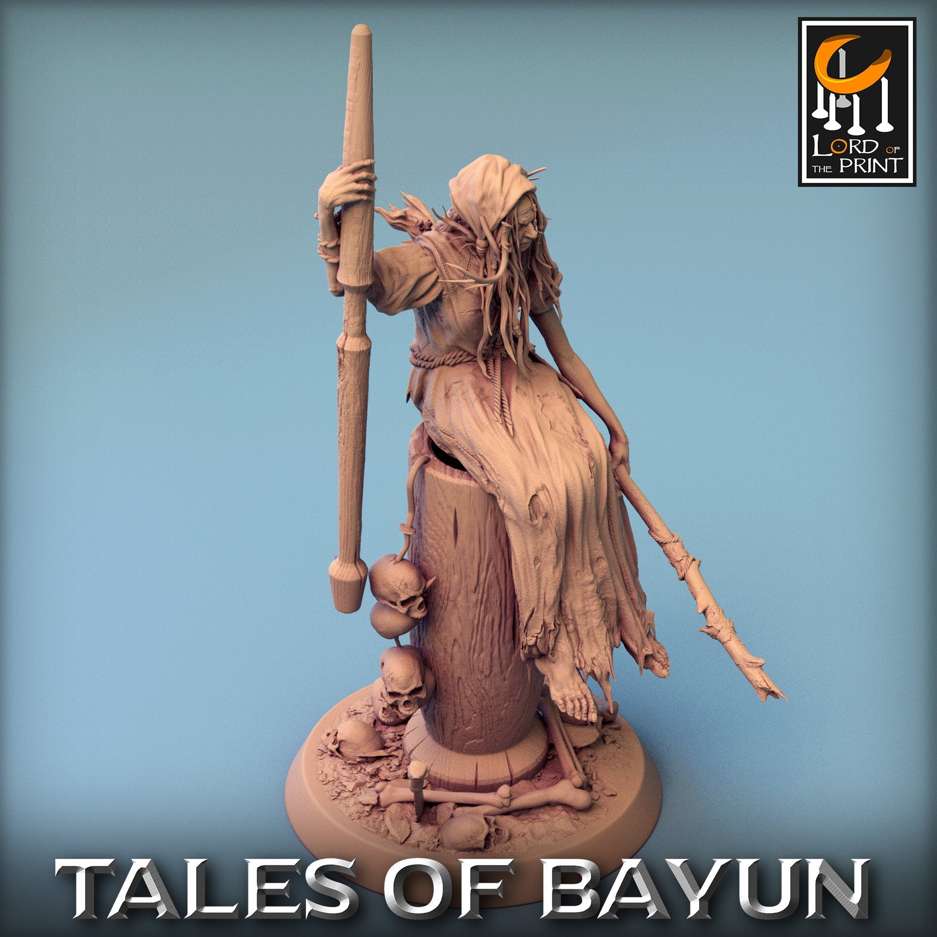 Baba Yaga | Aussie 3D Printed Miniatures and Terrain