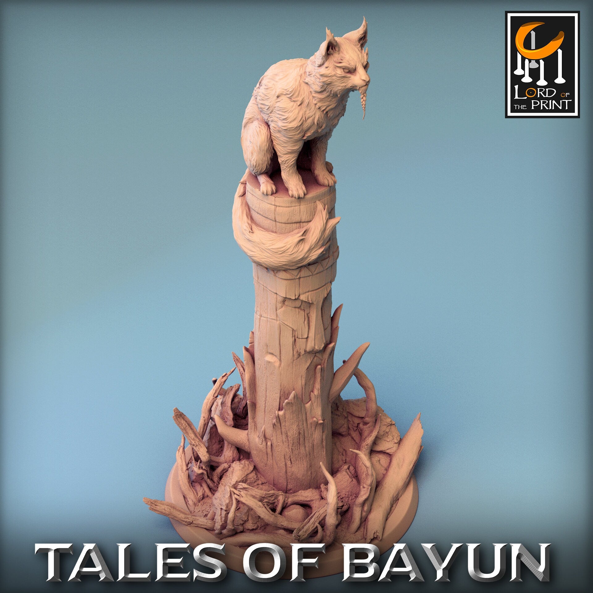 Bayun Cat | Aussie 3D Printed Miniatures and Terrain