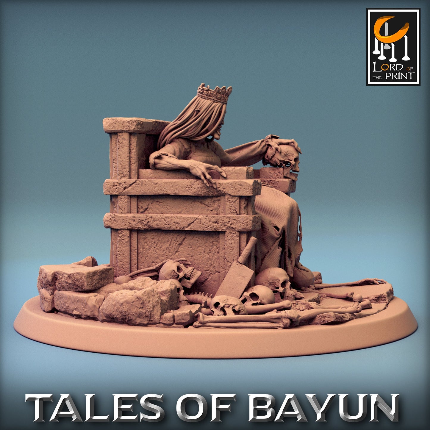 Kikimora Princess, Multiple Pose Options | Aussie 3D Printed Miniatures and Terrain
