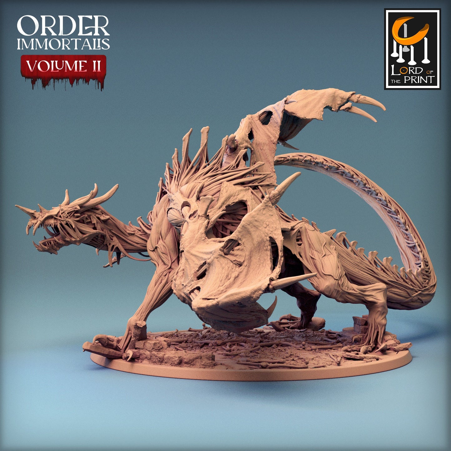 Undead Drake Vol.2 | Aussie 3D Printed Miniatures and Terrain