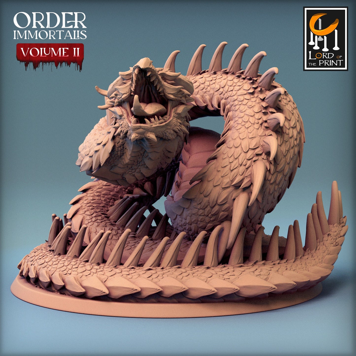 Vampiric Snake Vol.2 | Aussie 3D Printed Miniatures and Terrain