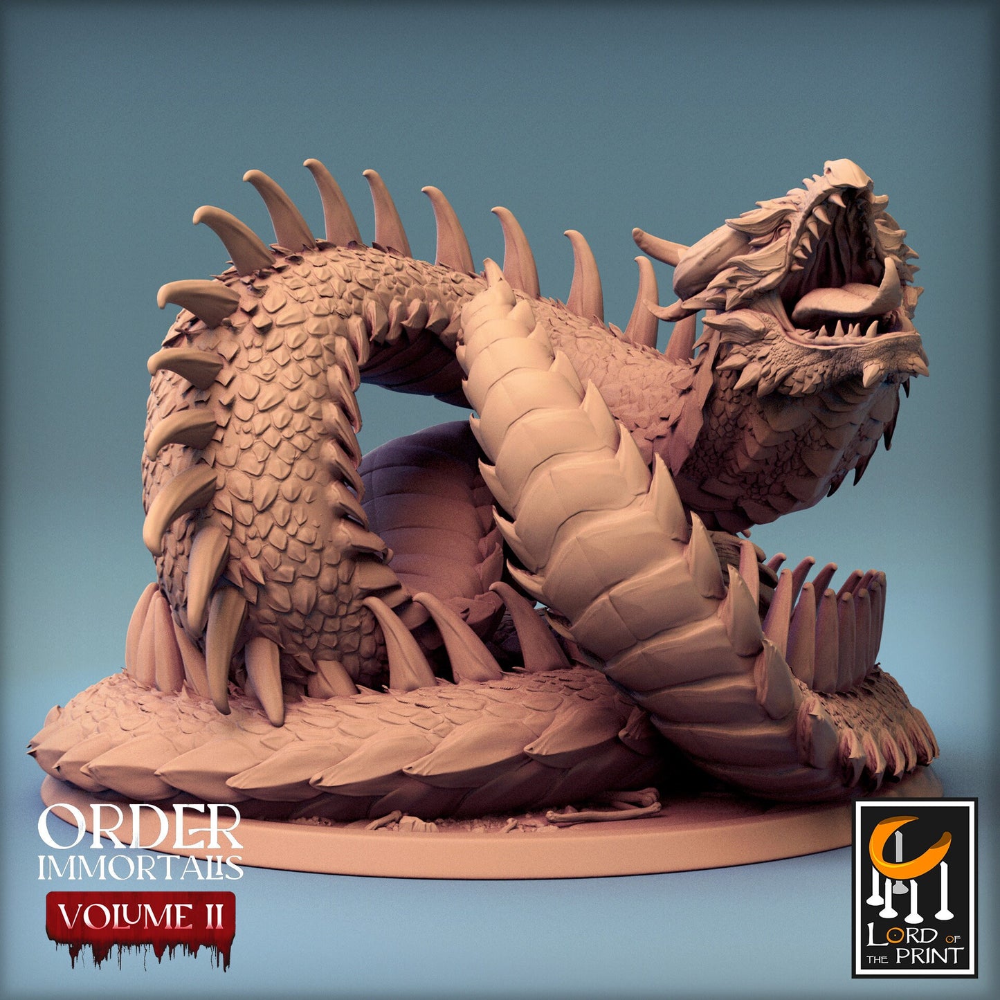 Vampiric Snake Vol.2 | Aussie 3D Printed Miniatures and Terrain
