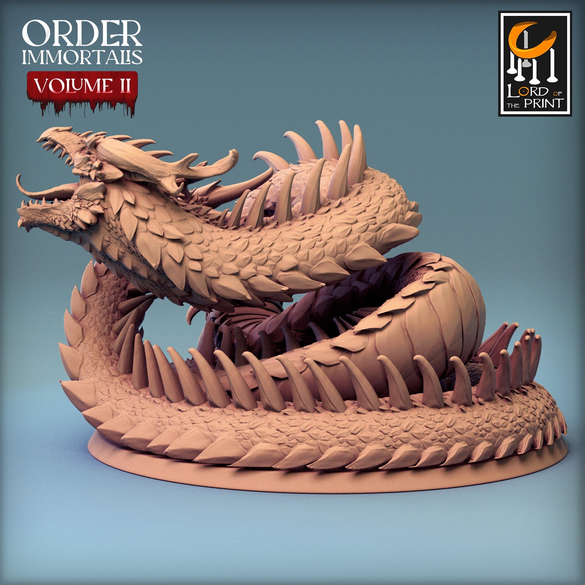Vampiric Snake Vol.2 | Aussie 3D Printed Miniatures and Terrain